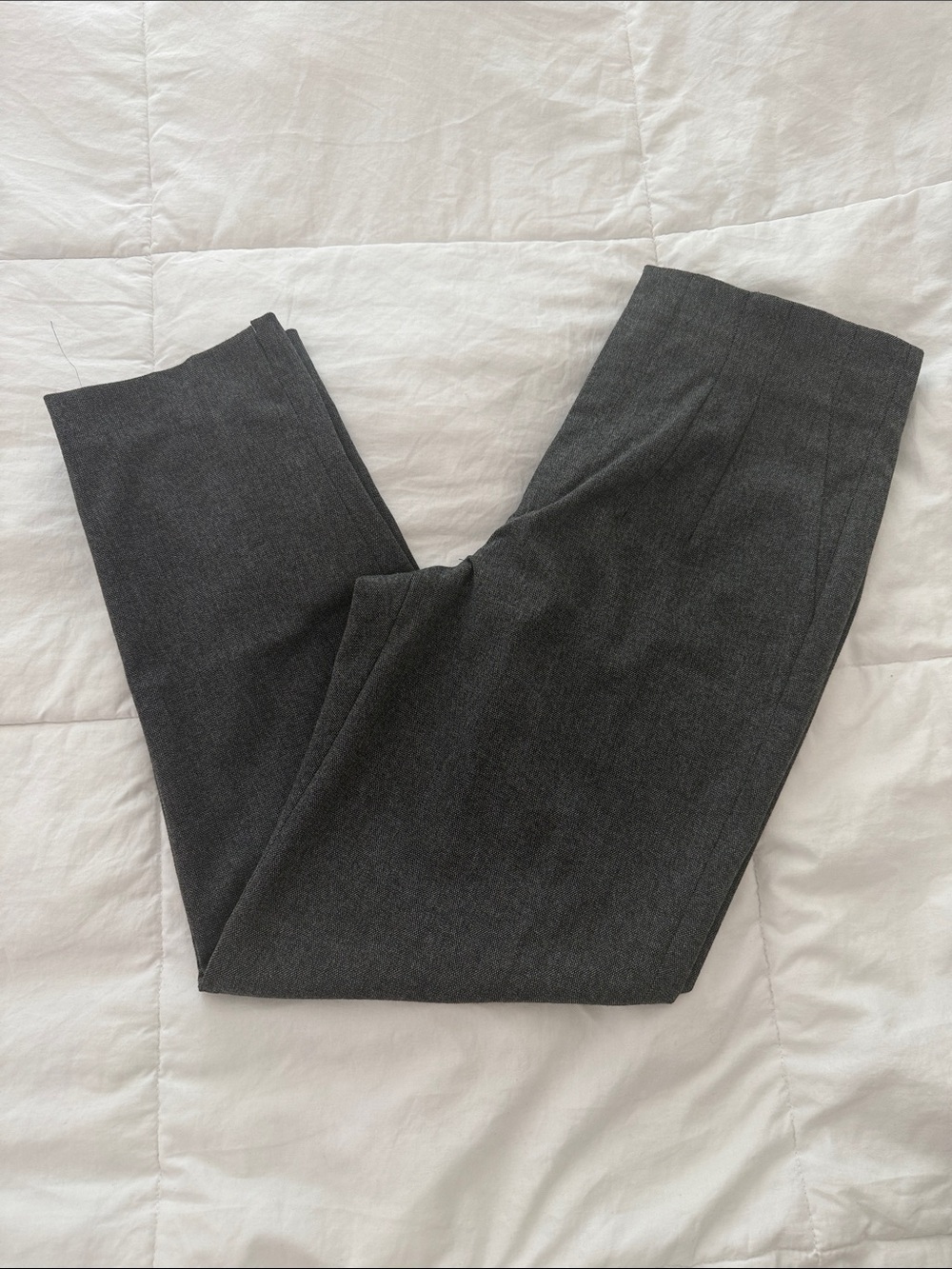 Zara Dark Gray Tailored Trousers
